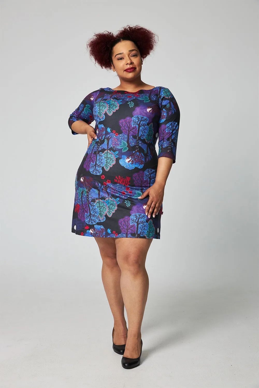 A-Line Dress - Enchanted Forest