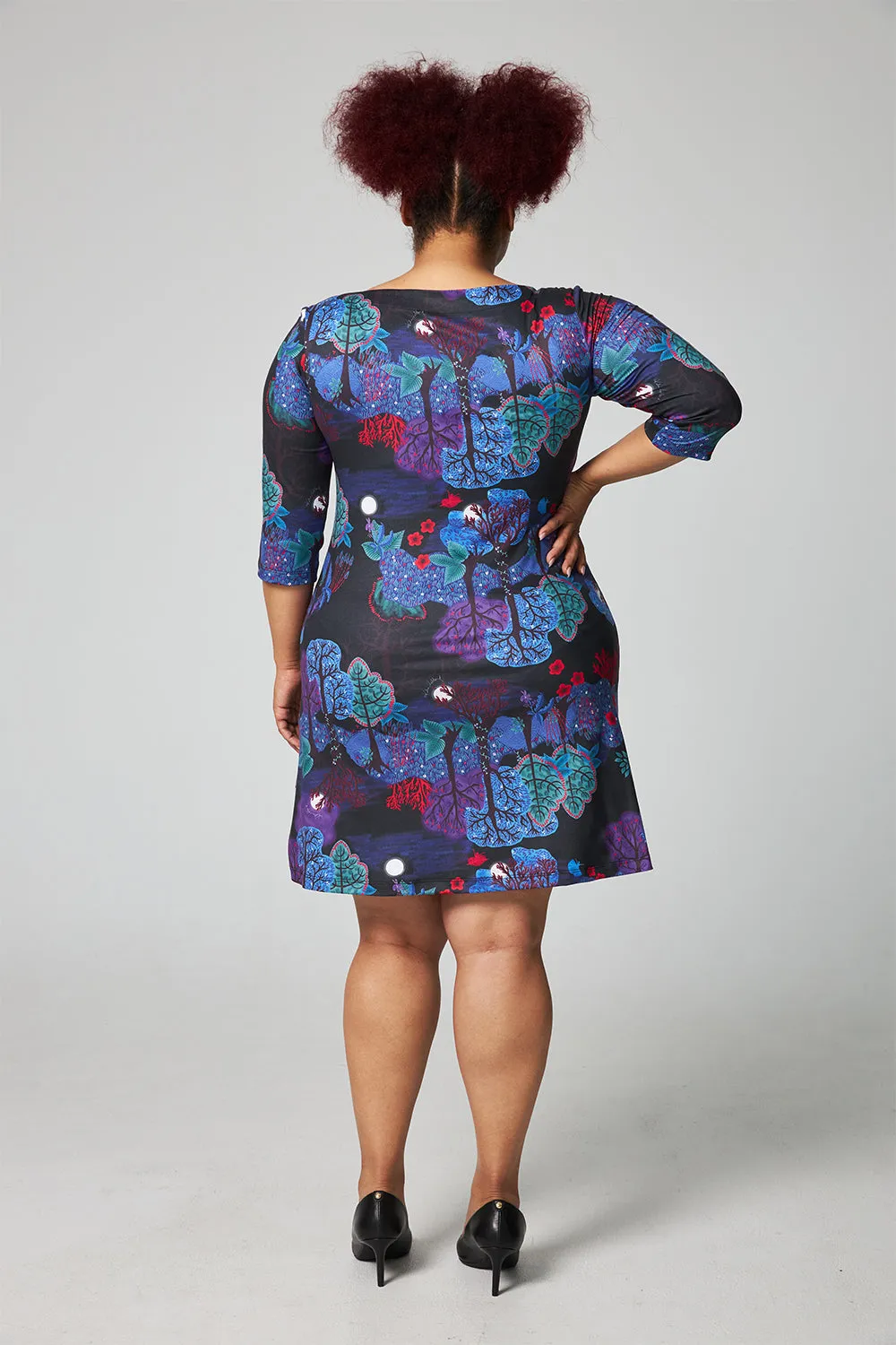 A-Line Dress - Enchanted Forest