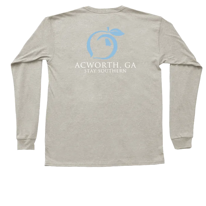Acworth, GA Hometown Long Sleeve Pocket Tee