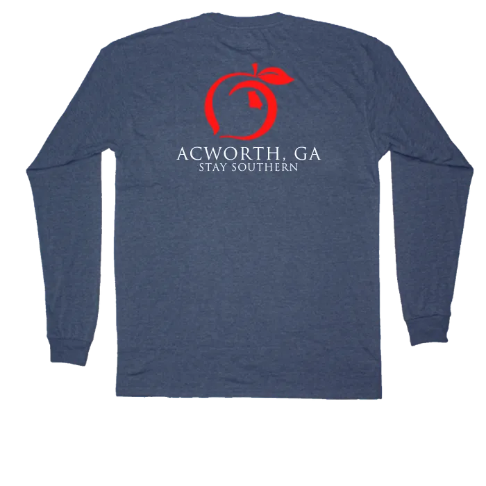 Acworth, GA Hometown Long Sleeve Pocket Tee