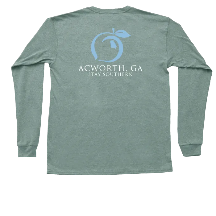Acworth, GA Hometown Long Sleeve Pocket Tee
