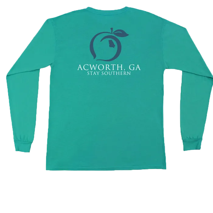Acworth, GA Hometown Long Sleeve Pocket Tee
