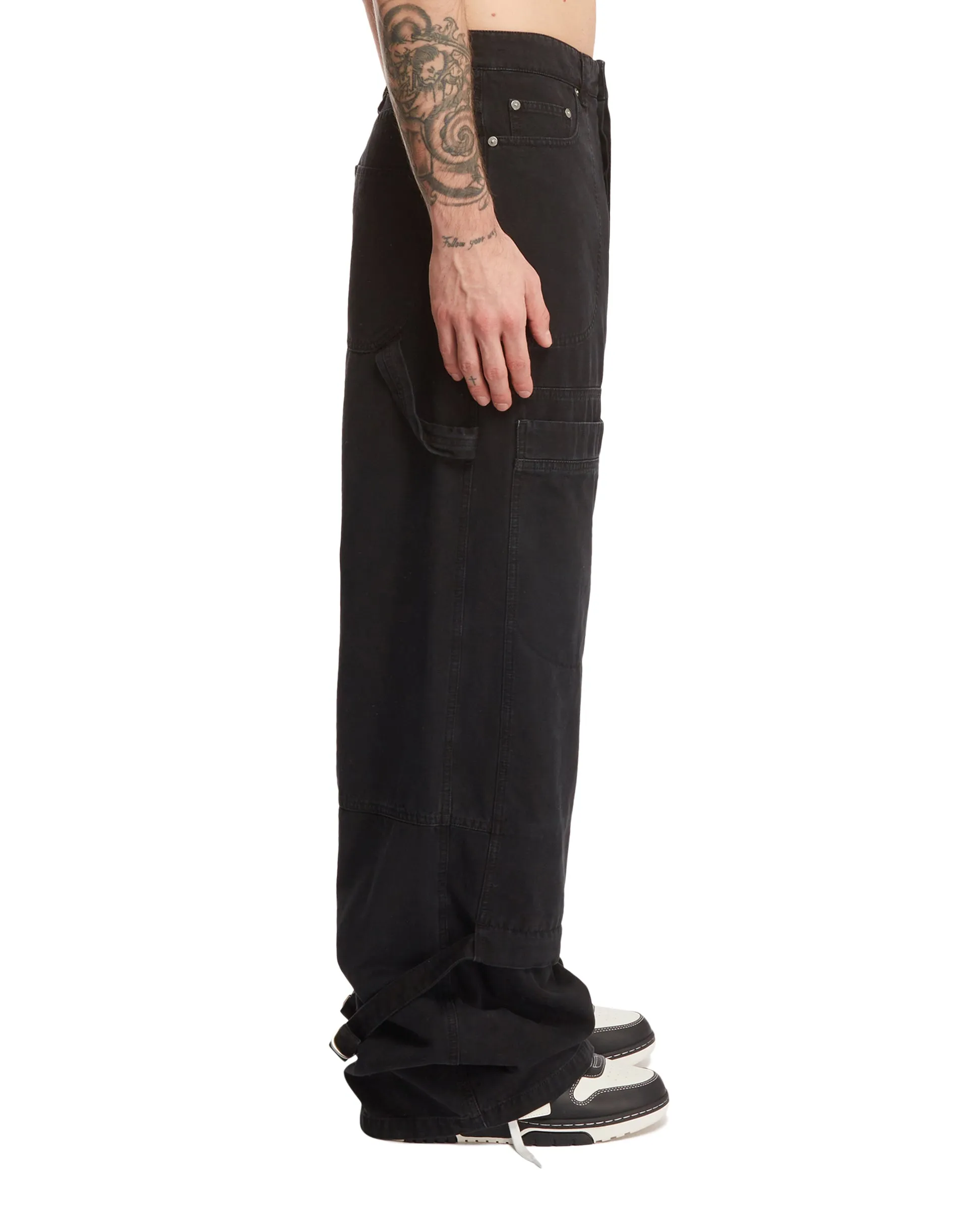 Black Cargo Pants