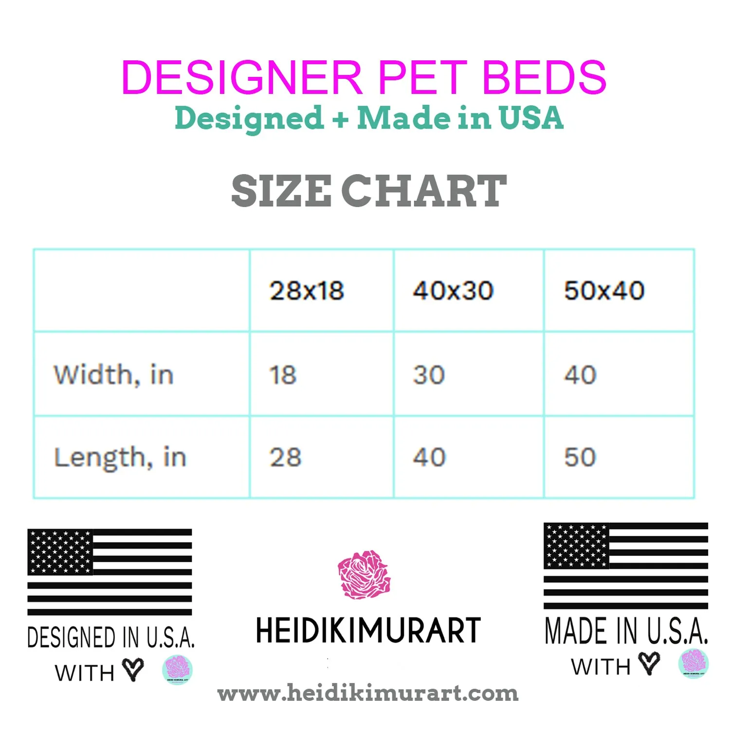 Black Pet Bed, Solid Color Modern Machine-Washable Pet Pillow With Zippers-Printed in USA