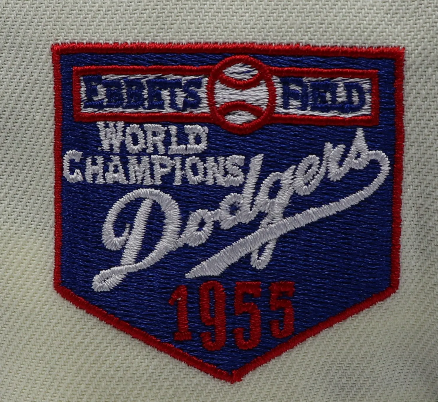 1955 World Series Champion Brooklyn Dodgers New Era 59Fifty Fitted Hat