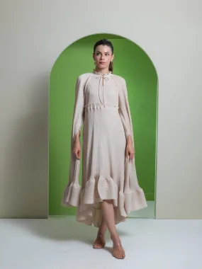 Celestial Pleated Dress