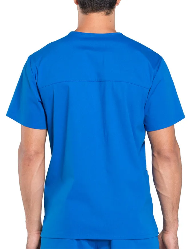 Cherokee Workwear Professionals Men's V-Neck Basic Top