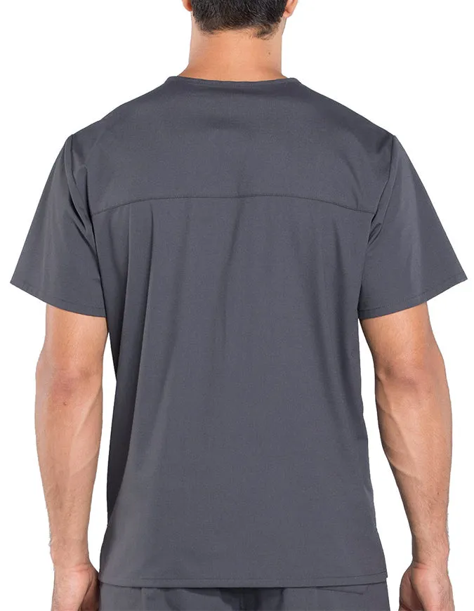 Cherokee Workwear Professionals Men's V-Neck Basic Top