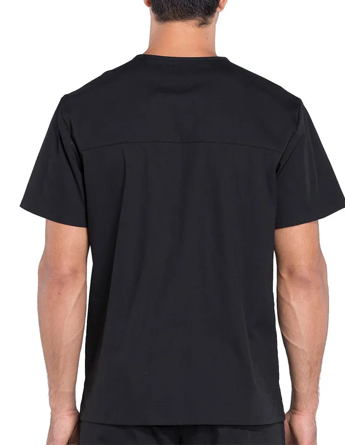 Cherokee Workwear Professionals Men's V-Neck Basic Top