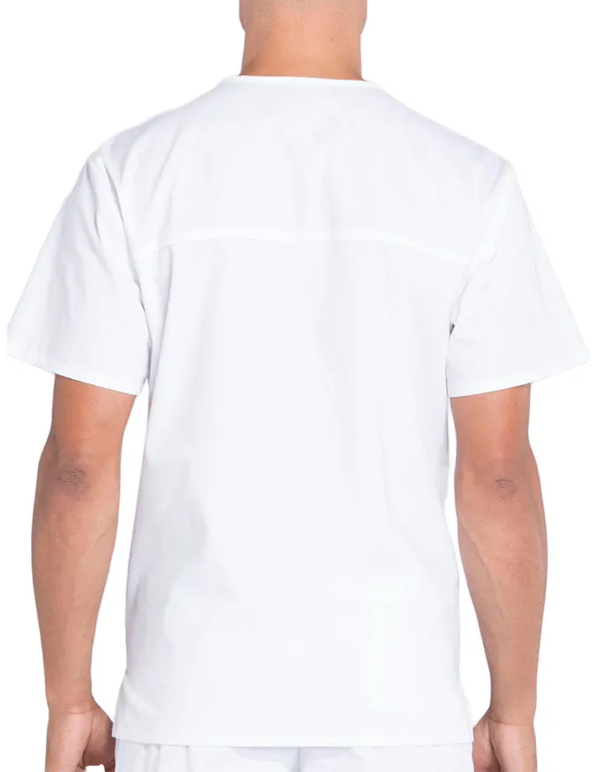 Cherokee Workwear Professionals Men's V-Neck Basic Top