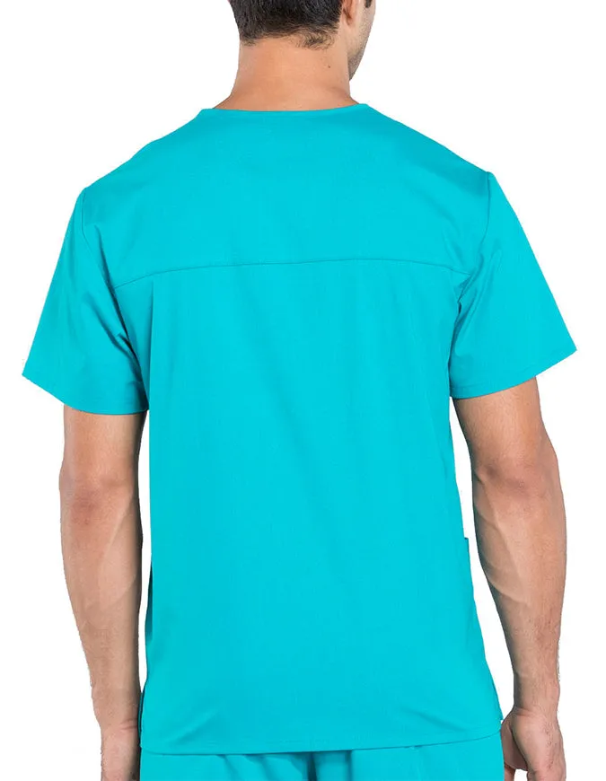 Cherokee Workwear Professionals Men's V-Neck Basic Top