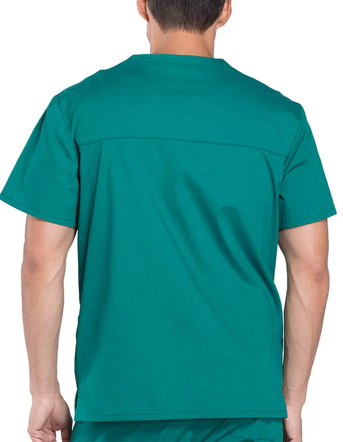 Cherokee Workwear Professionals Men's V-Neck Basic Top