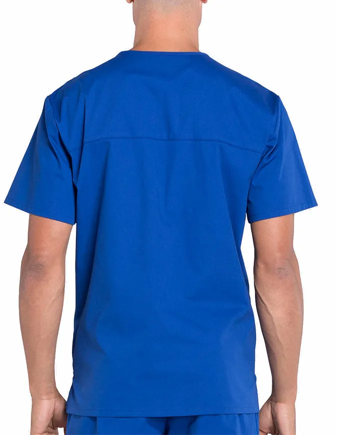 Cherokee Workwear Professionals Men's V-Neck Basic Top