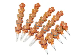 Christmas Gingerbread Man Skewer Pencil
