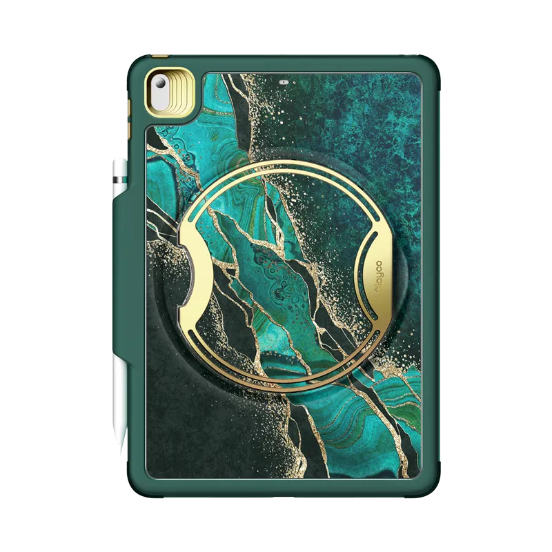 Clayco iPad 10.2 inch (2019 | 2020 | 2021) Nebula Rugged Protective Case - Green