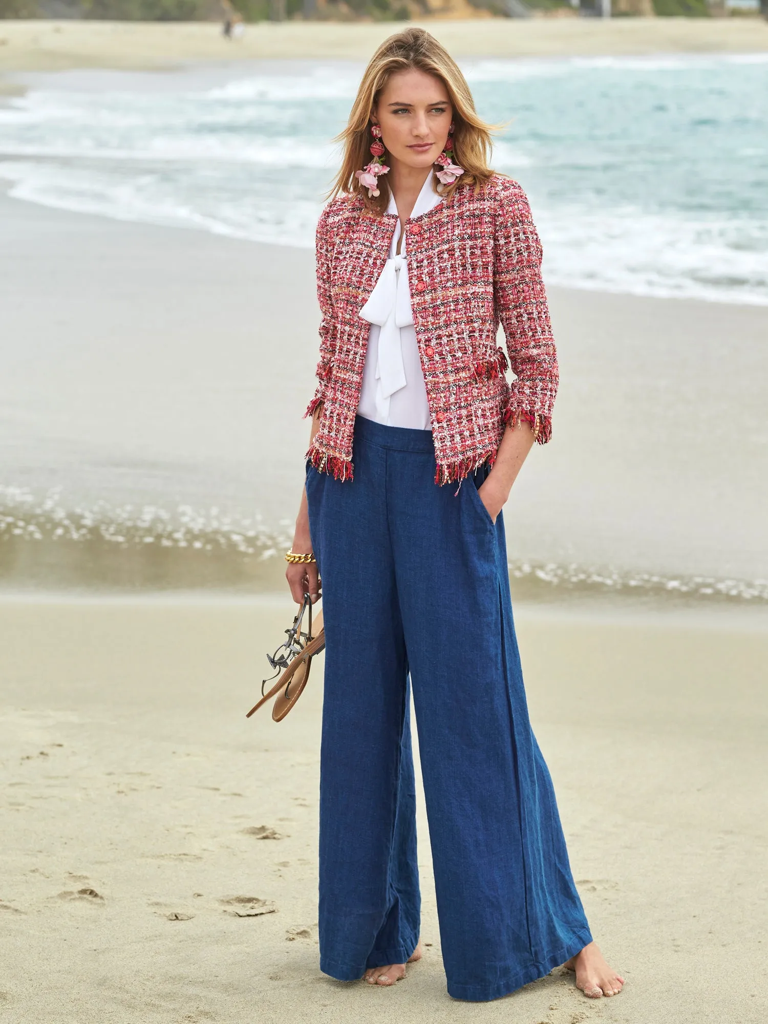 Clea Linen Twill Pant