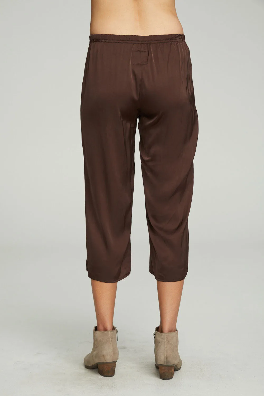 Cropped Wide Leg Culotte