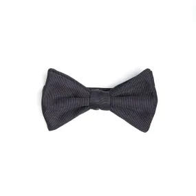 DARK BLUE PRE-KNOTTED SILK BOWTIE