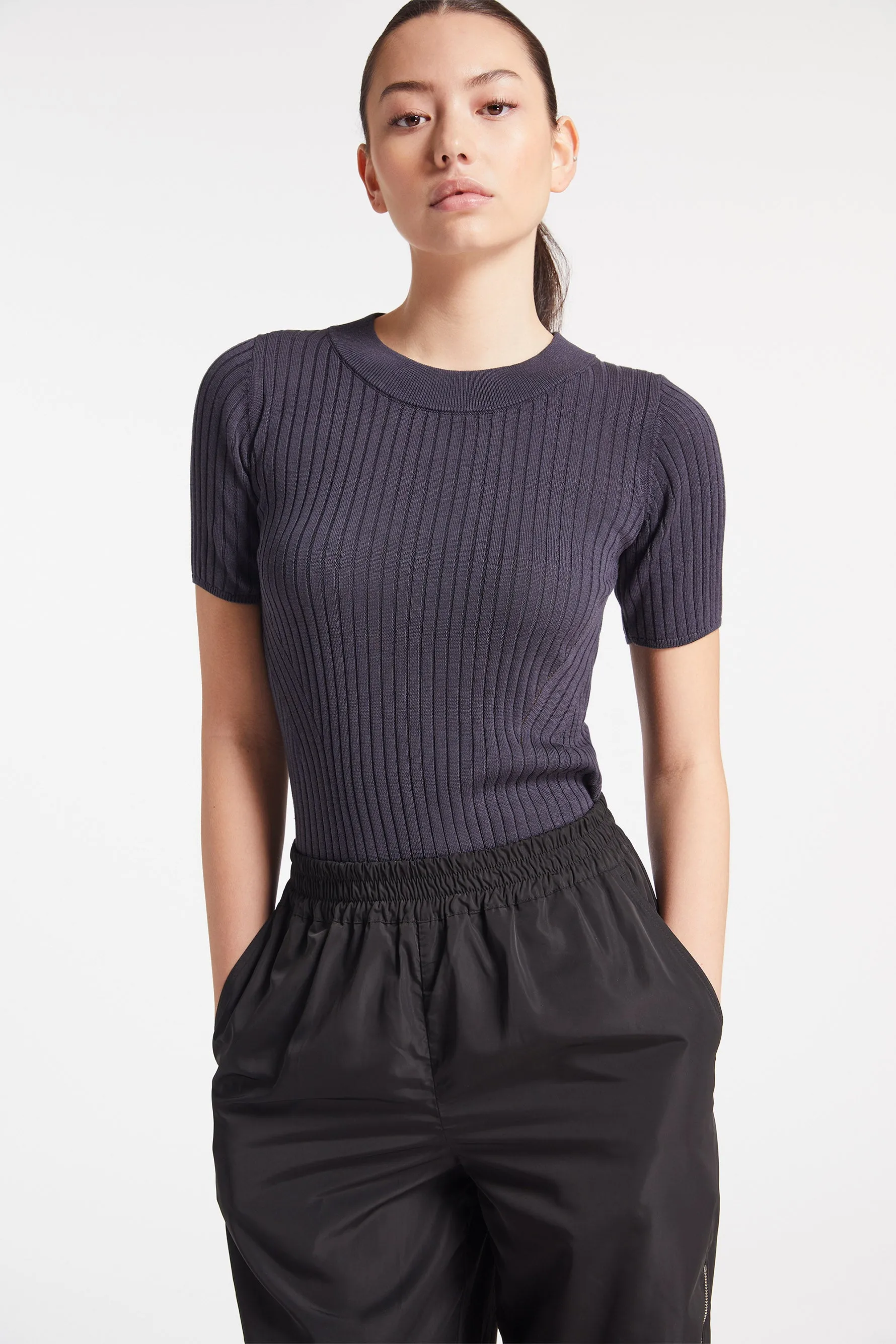 Doofy Knit Blouse - Ebony