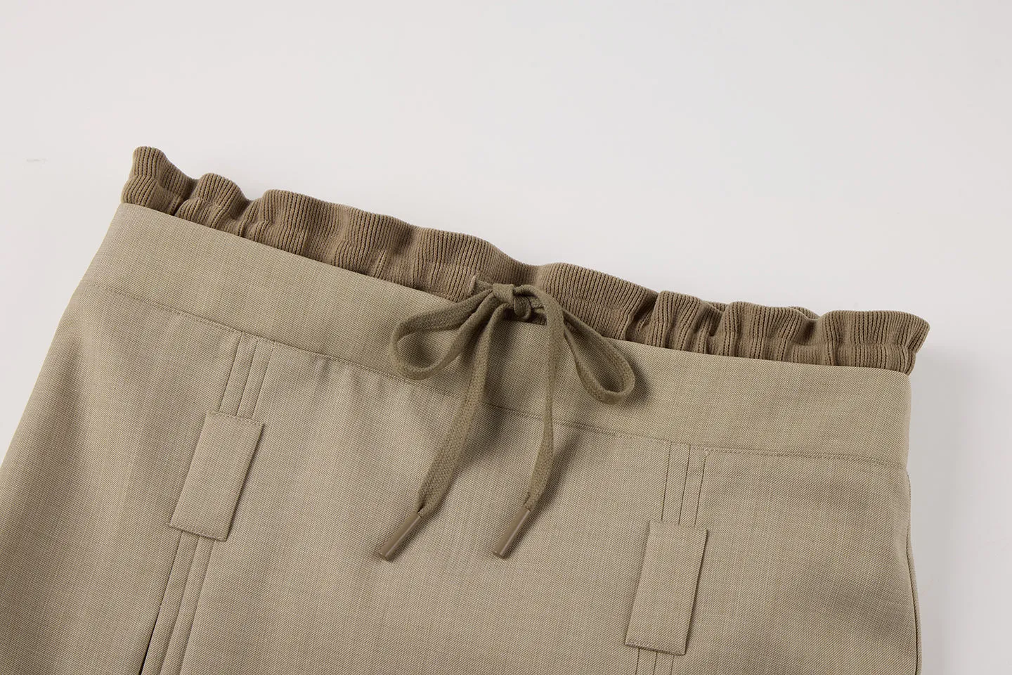 Double Waistband Skirt
