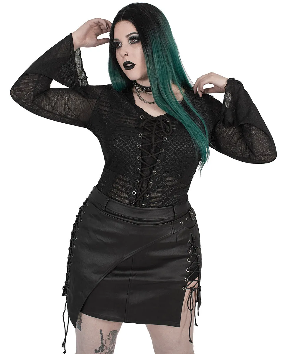 DT-666 Plus Size Retrograde Resistance Womens Hooded Top