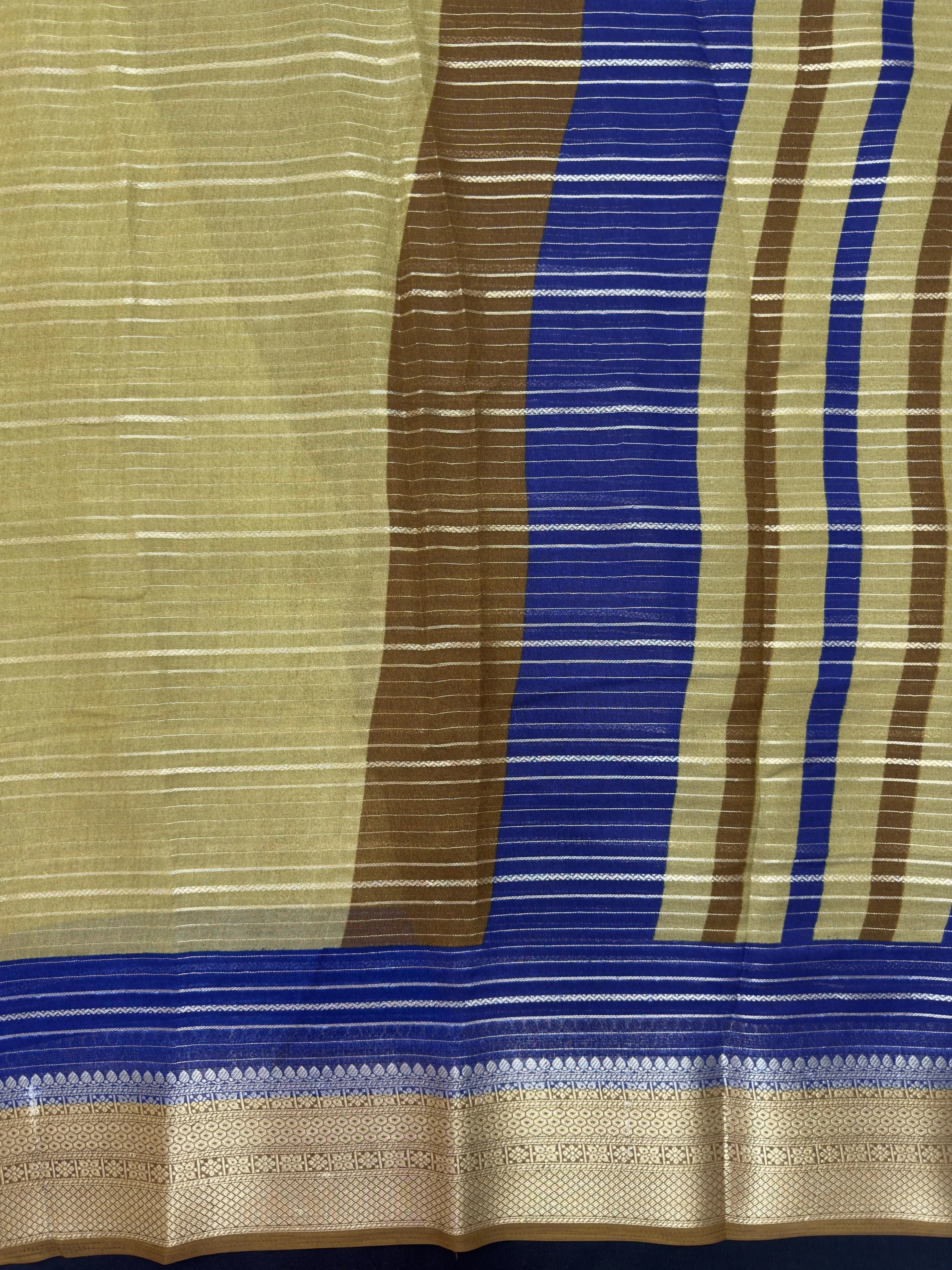 Elegant Chiffon Semi Banarasi Saree – Ideal for Both Festive and Regular Wear