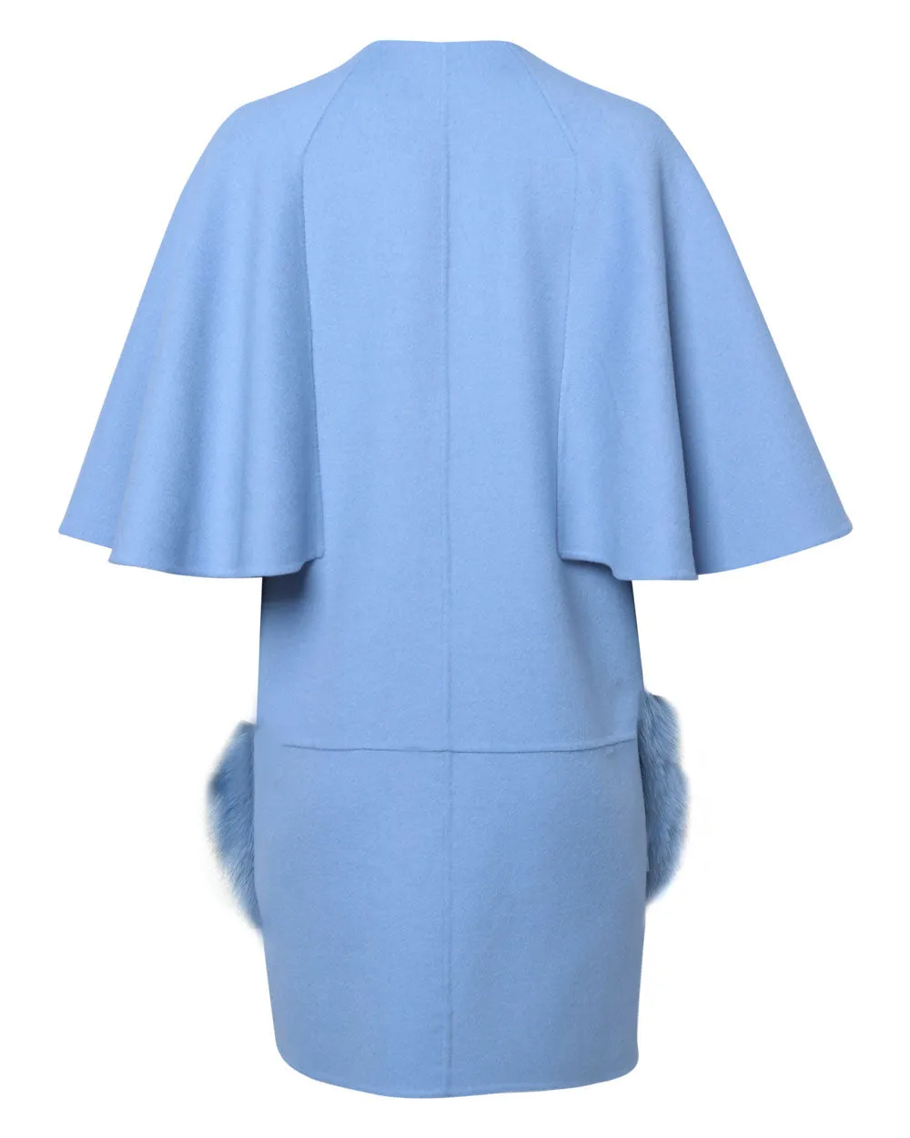 Fox Pocket Caplet in Baby Blue