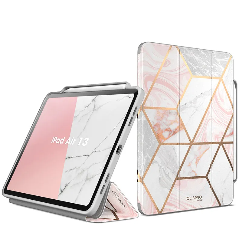iPad Air 13 inch (2024) Cosmo Case-Marble Pink