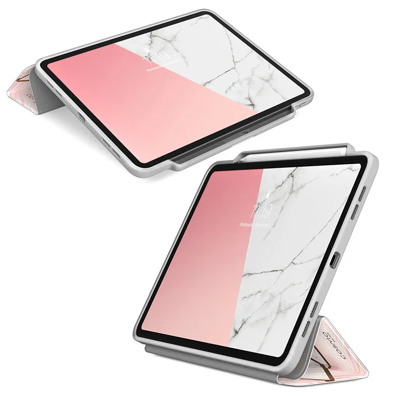 iPad Air 13 inch (2024) Cosmo Case-Marble Pink
