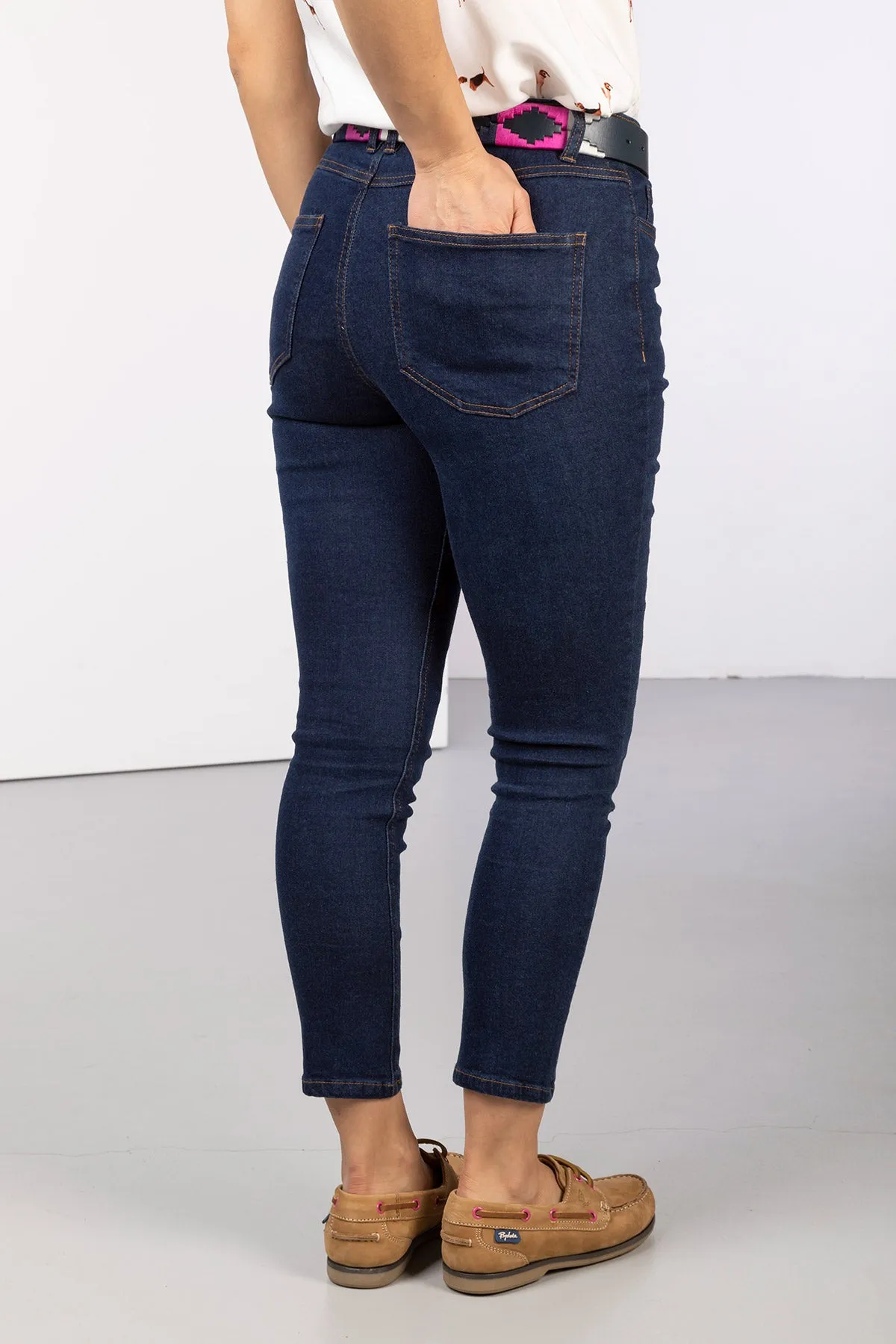 Ladies Cropped Jeans - Ella