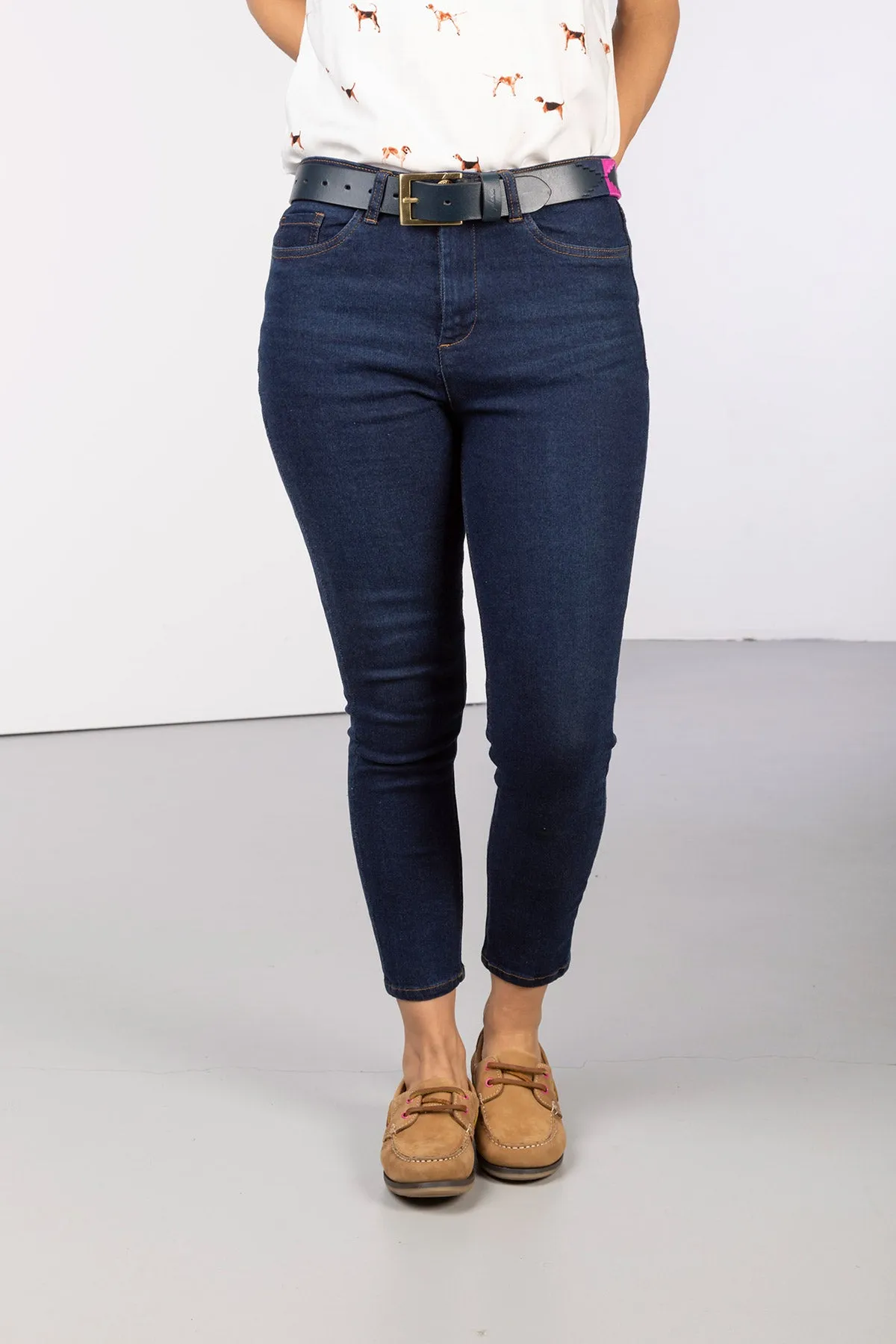 Ladies Cropped Jeans - Ella