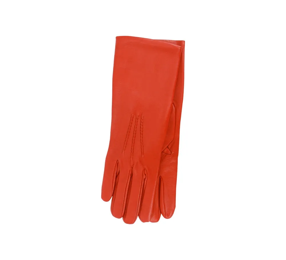 Ladies Mid Length Cashmere Lined Gloves