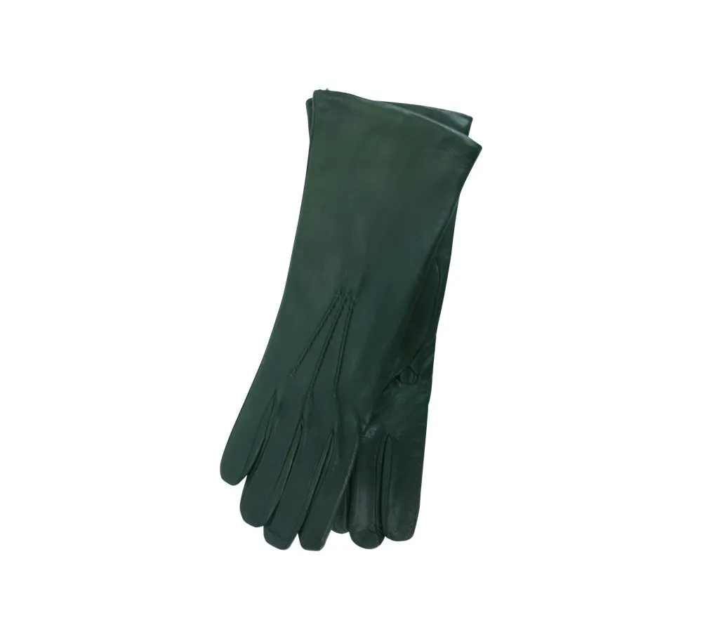 Ladies Mid Length Cashmere Lined Gloves