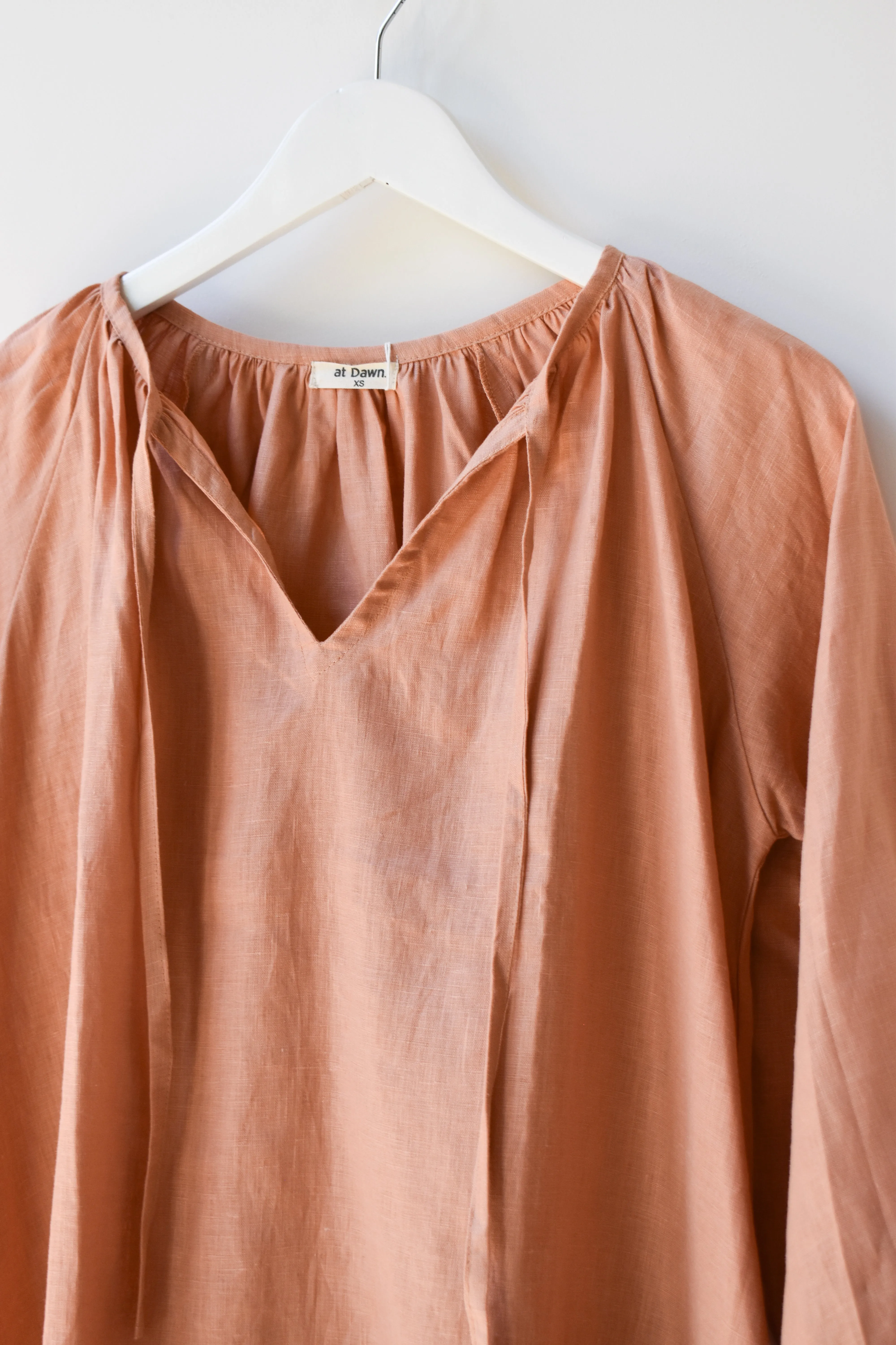 Linen A-line Short Dress