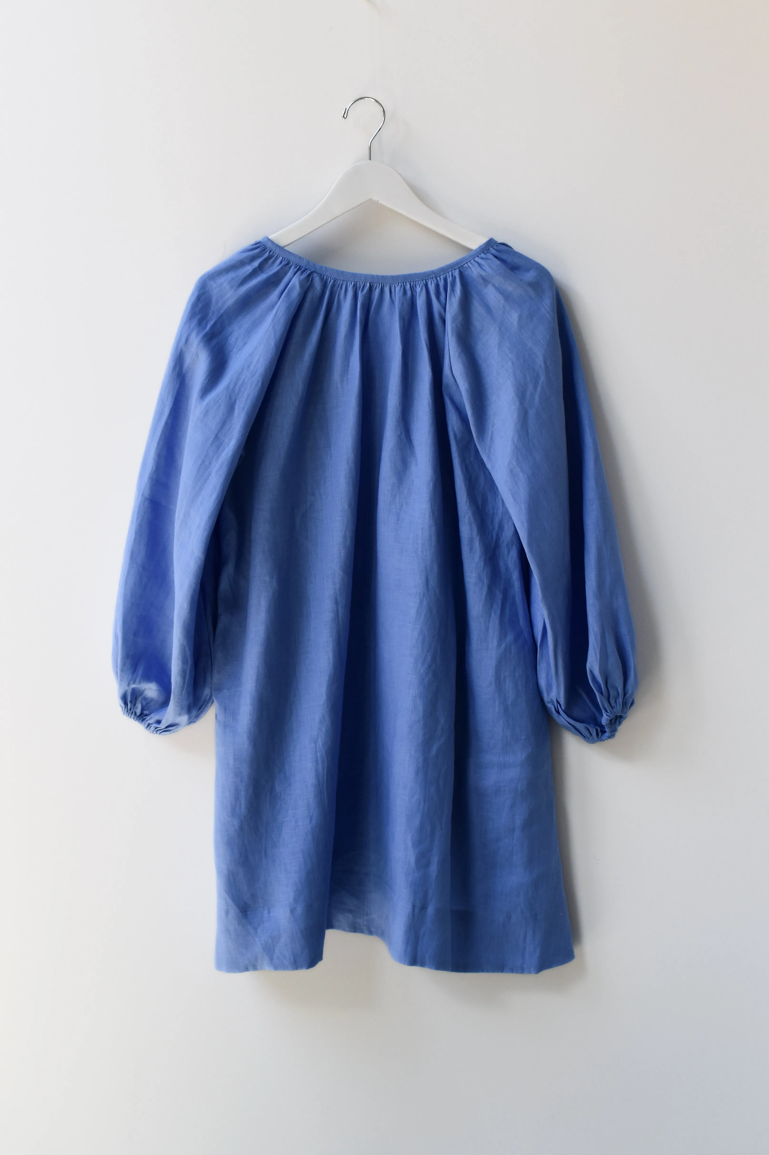 Linen A-line Short Dress