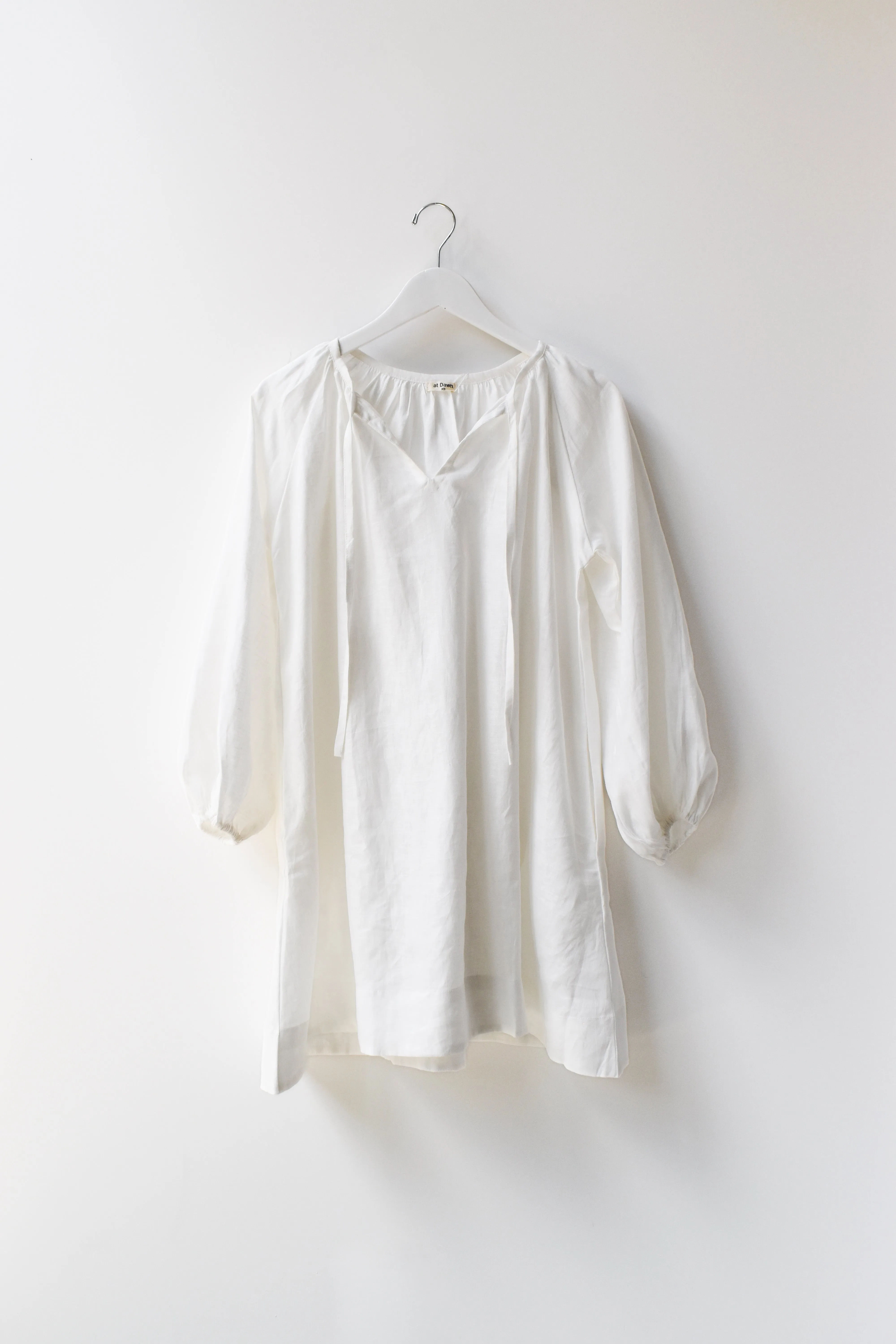 Linen A-line Short Dress