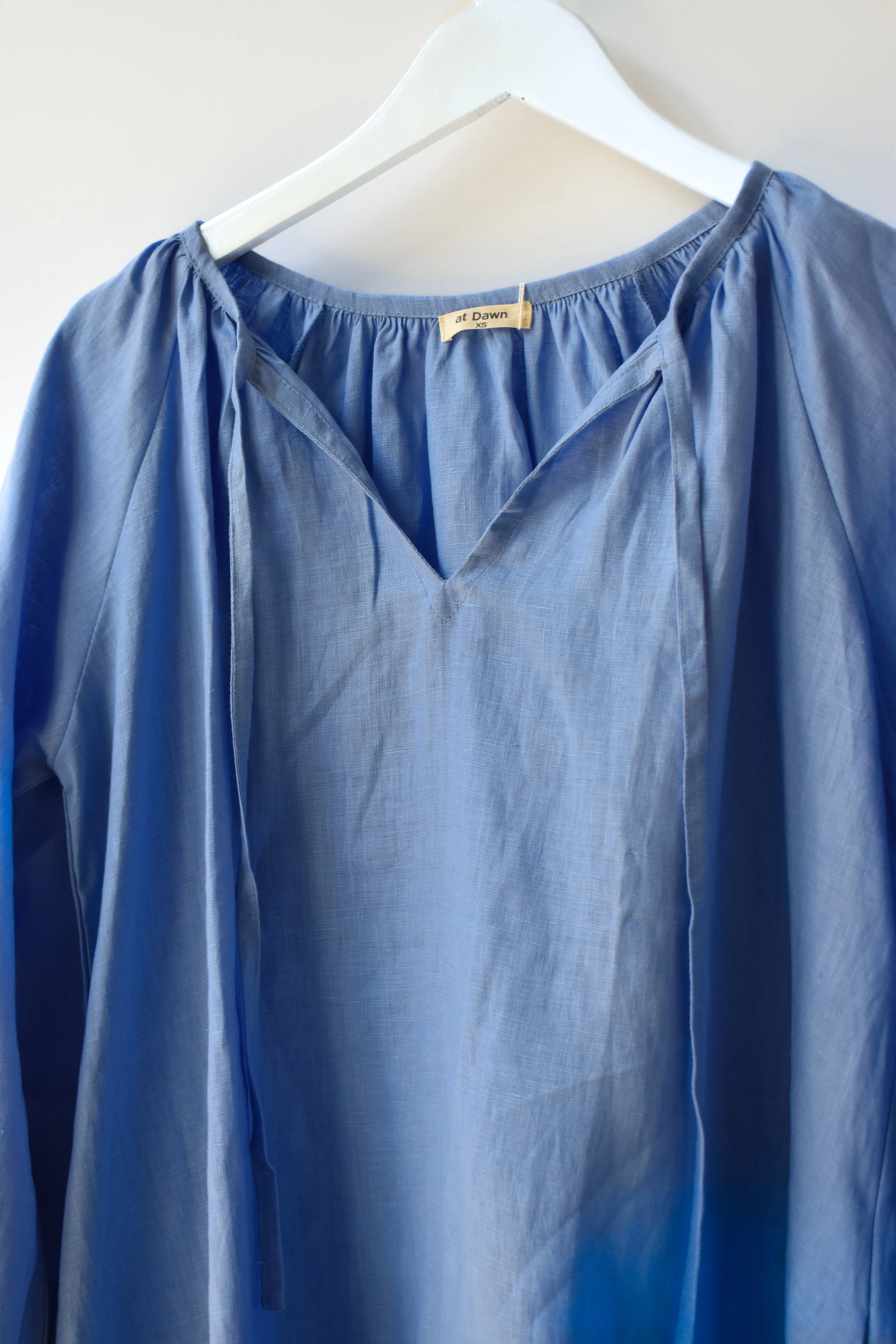 Linen A-line Short Dress
