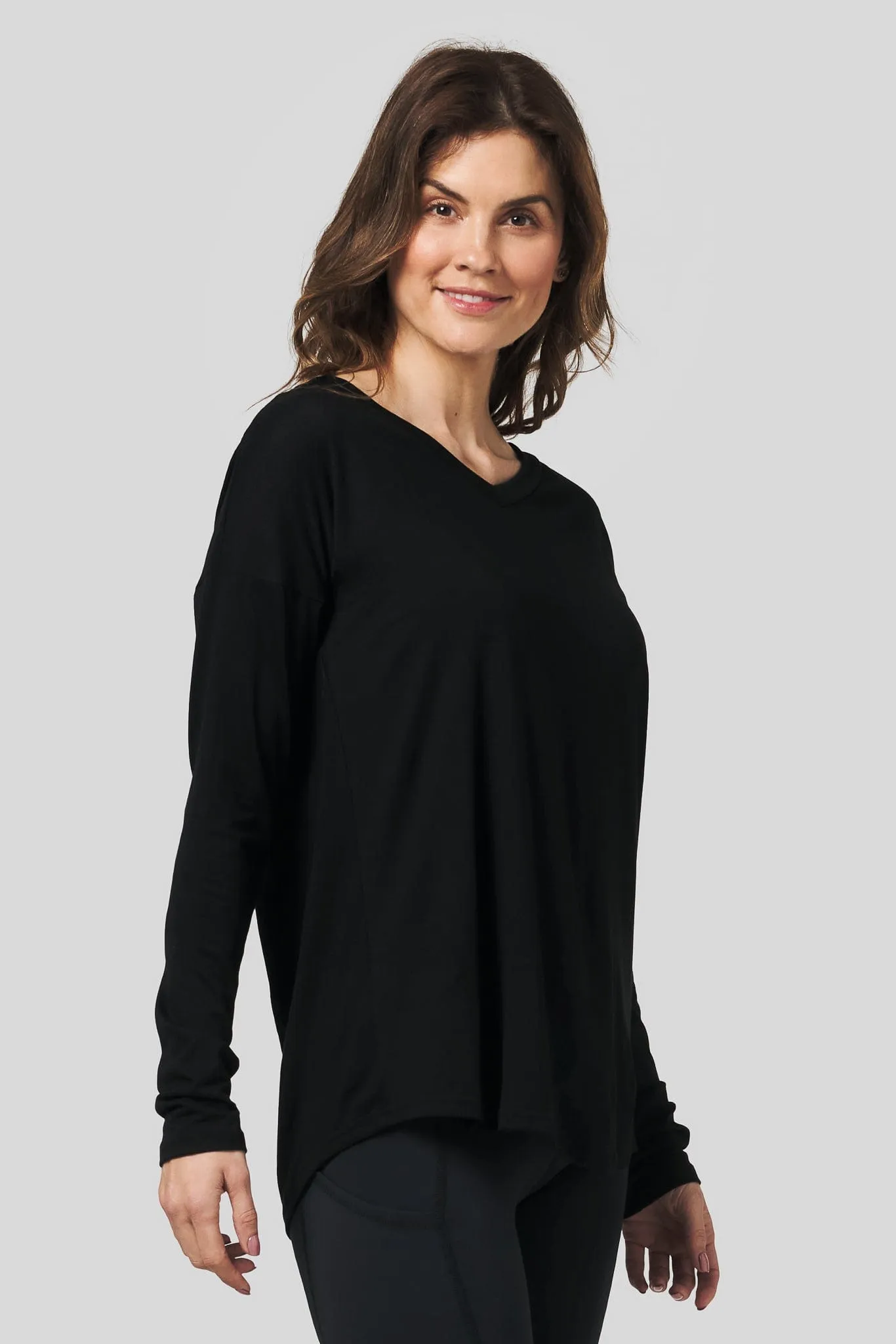 Luna Longsleeve in Black