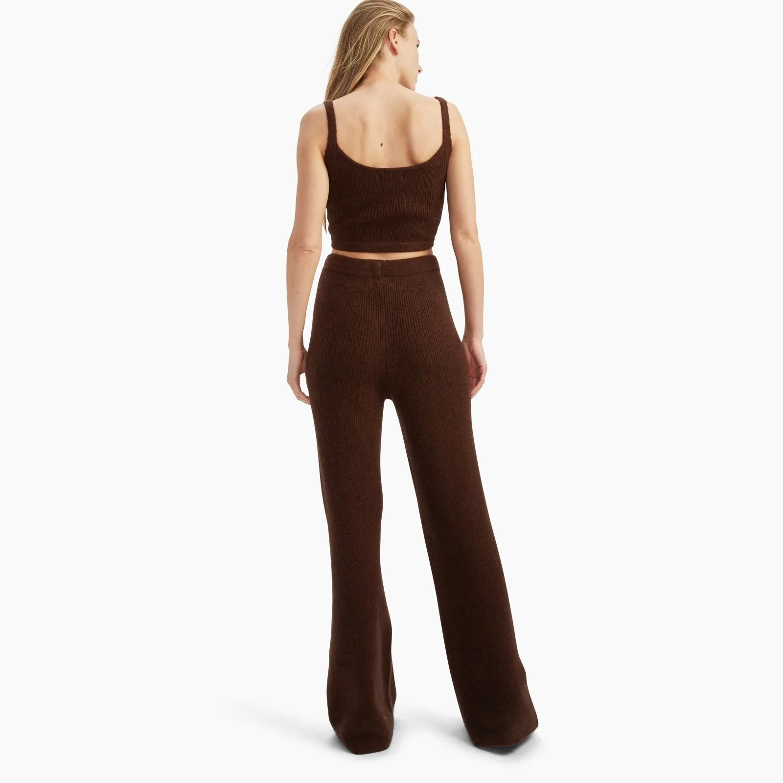 Here is an optimized title with modifiers for the e-commerce product:

Womens Luxe Merino-Cashmere Wide-Leg Lounge Pants