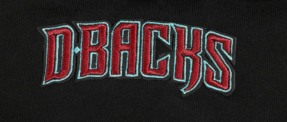 MLB ARIZONA DIAMONDBACKS CLASSIC WOMEN'S FLC CREWNECK (BLACK)