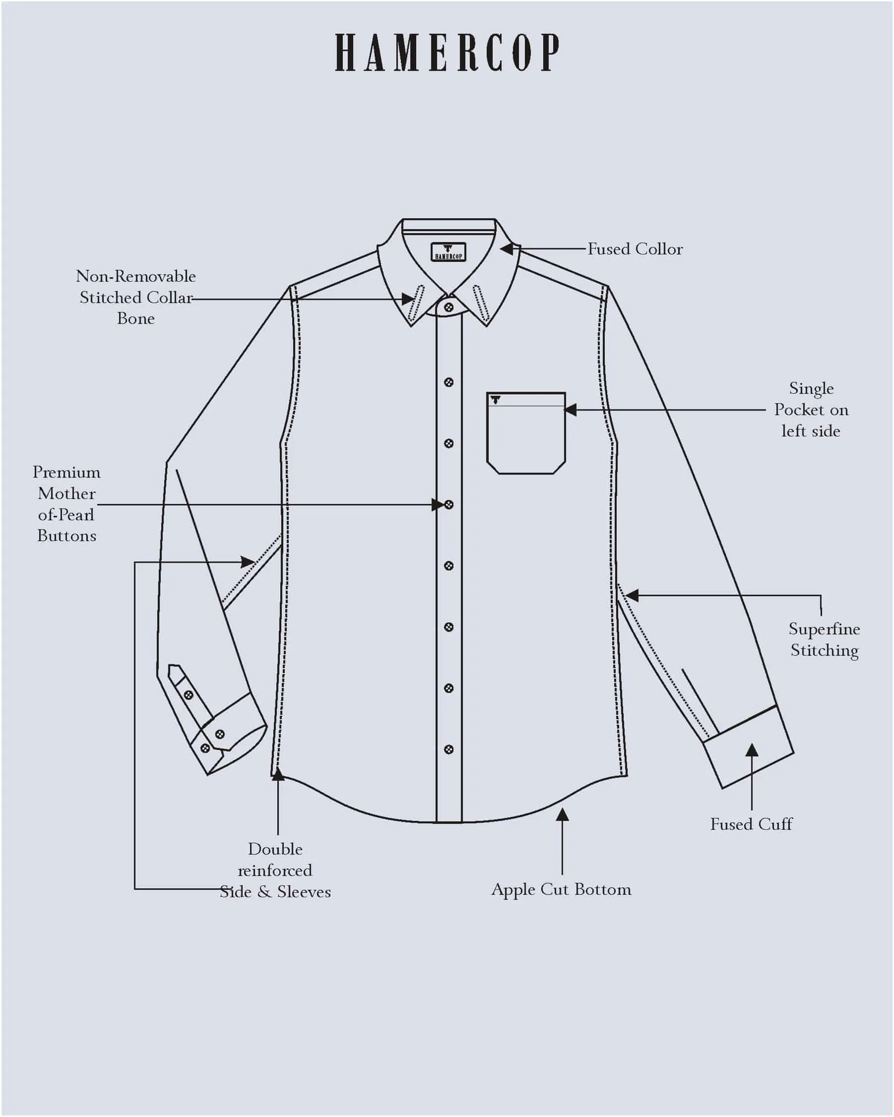 Modesto White Textured Solid Dobby Cotton Shirt