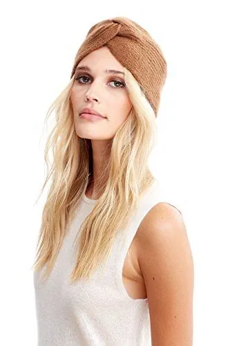 NakedCashmere Headwrap Cognac