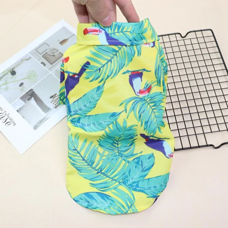 Pet Summer Cute Beach Shirts
