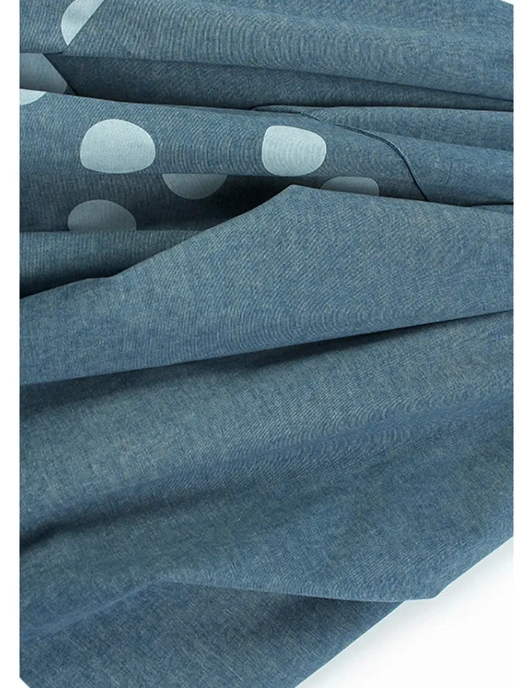 Pre Order:  Irregular Dot Printed A-Line Skirt