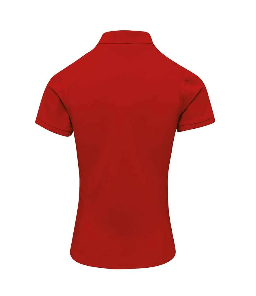 Premier Ladies Coolchecker® Plus Piqué Polo Shirt | Red