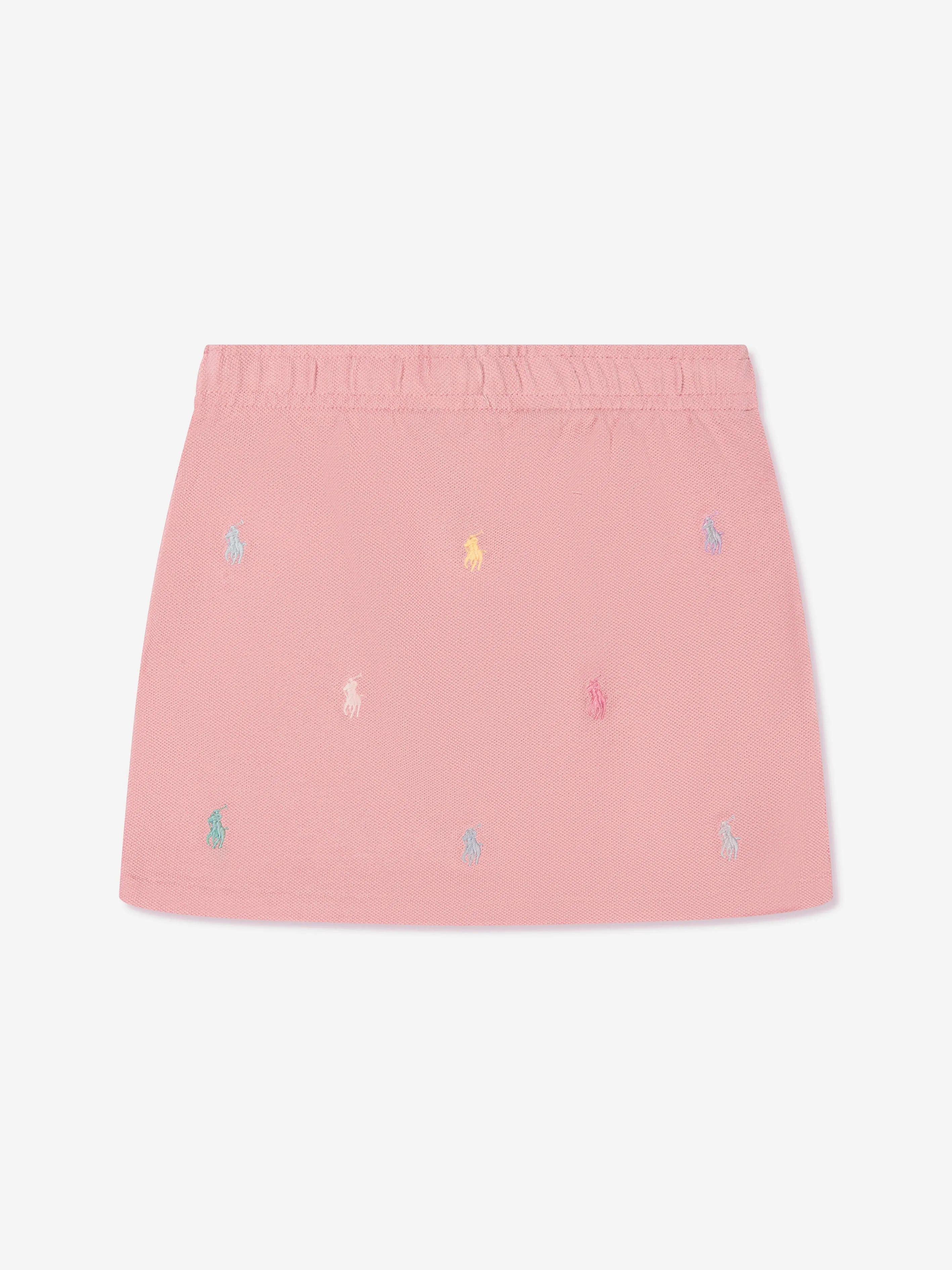 Ralph Lauren Girls A-Line Logo Skirt
