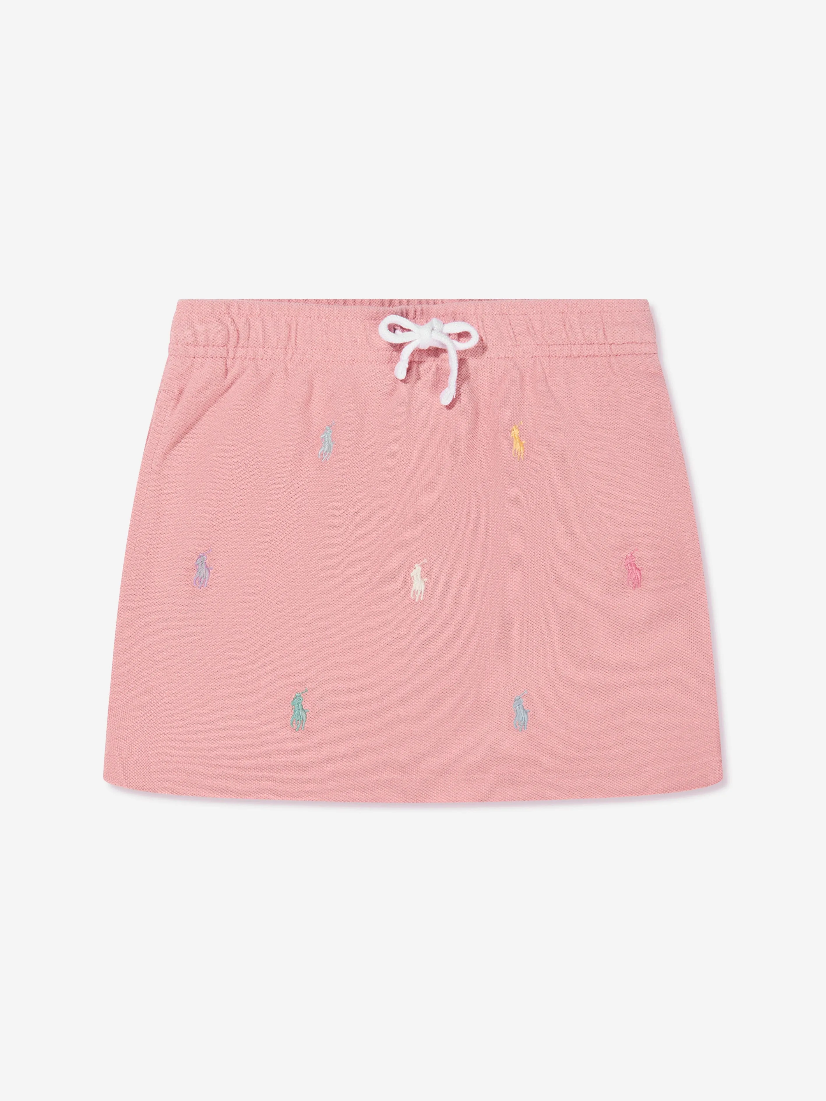 Ralph Lauren Girls A-Line Logo Skirt