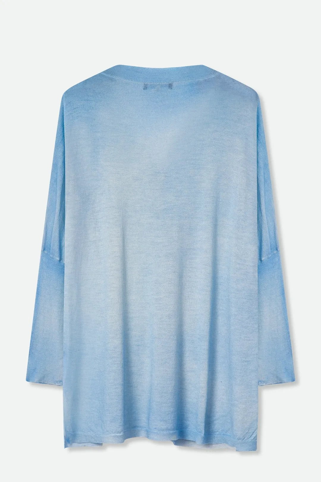 SALA LIGHTWEIGHT CARDIGAN IN SPRAY-DYED CASHMERE