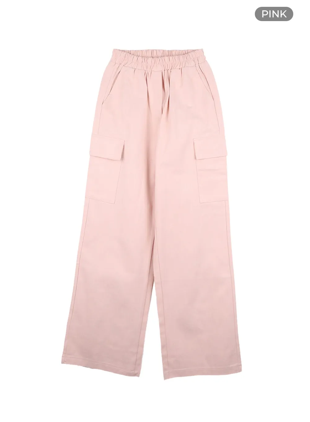 Straight Cargo Pants OA419