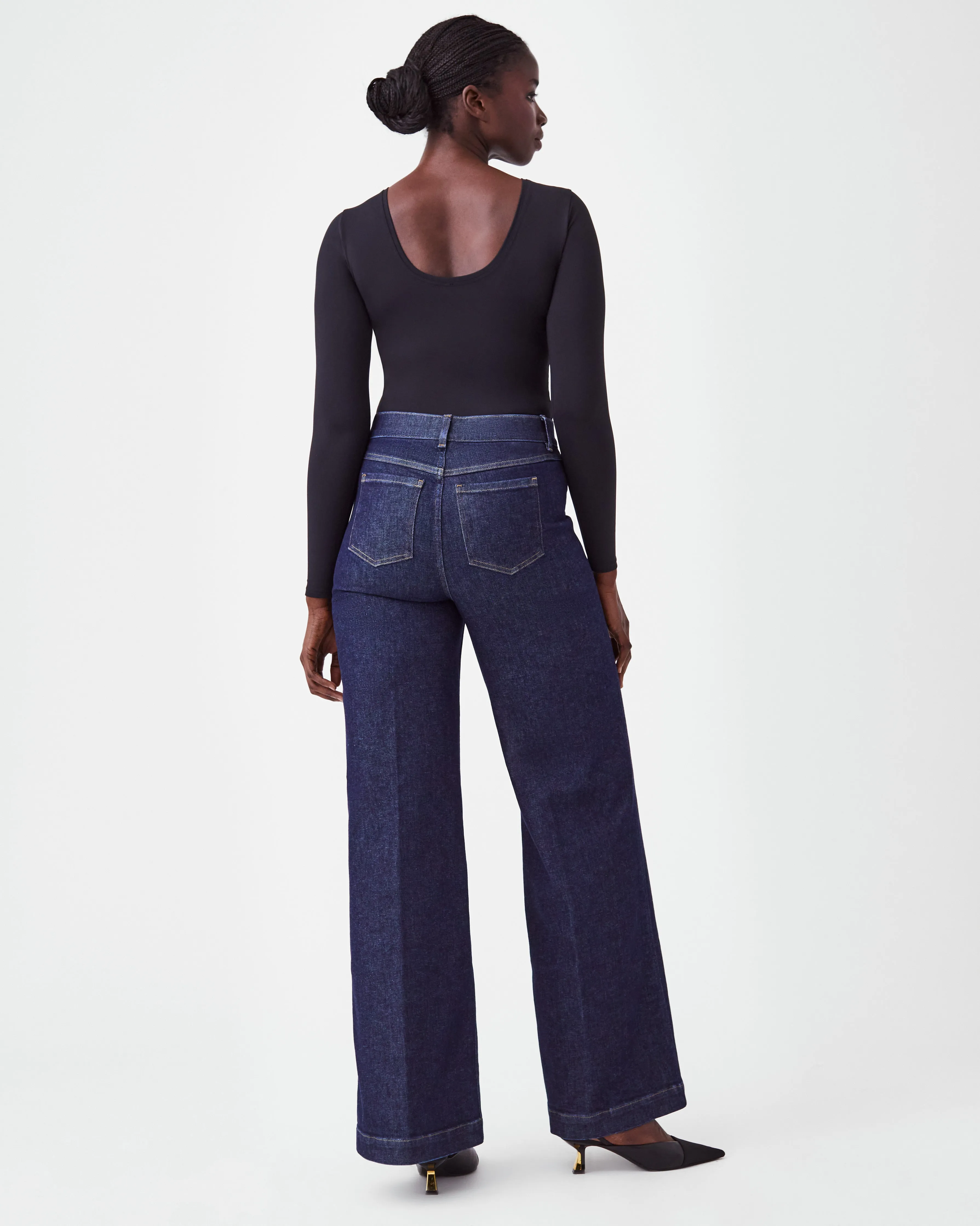 Suit Yourself Long Sleeve Scoop Neck Bodysuit